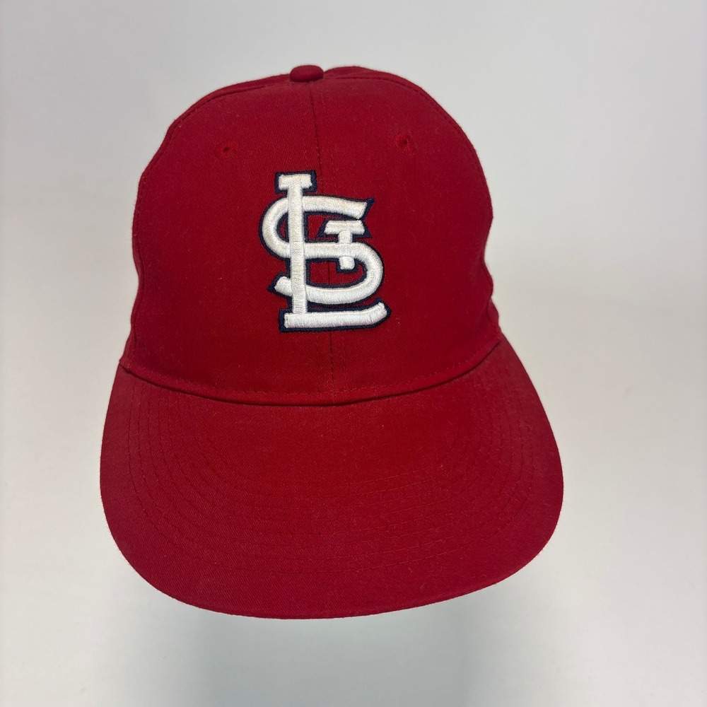 OC Sports St Louis Cardinals Hat Mens Red MLB Baseball Cap‎ Adjustable Logo